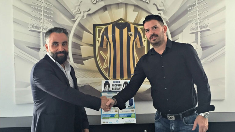 Χορηγία Actipatch στην ΠΑΕ ΑΕΚ