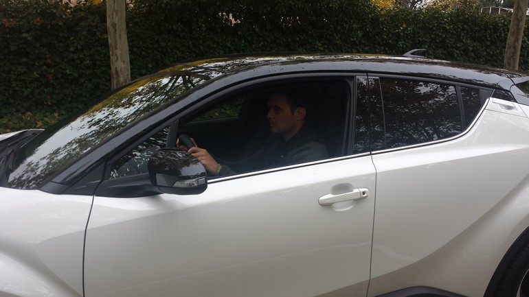 Η θέση οδήγησης είναι πολύ καλή