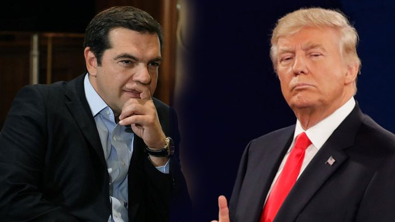 H πρώτη τηλεφωνική επικοινωνία Τσίπρα-Τραμπ