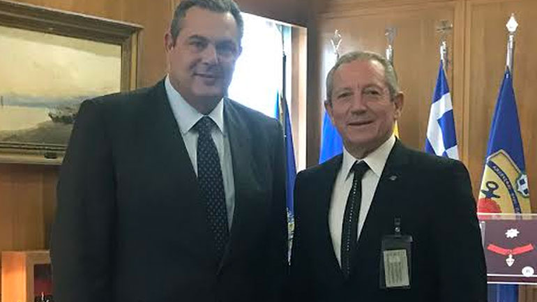 Στον Υπουργείο Εθνικής Άμυνας ο Πρόεδρος της Πανελλήνιας Ομοσπονδίας Ειδικών Δυνάμεων