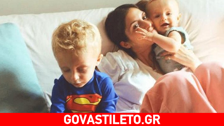 Σοφία Καρβέλα: Γενέθλια με τους άντρες της ζωής της