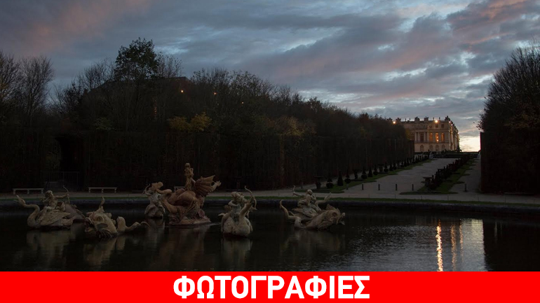 Μαγικές στιγμές από το ηλιοβασίλεμα στο παλάτι των Βερσαλλιών