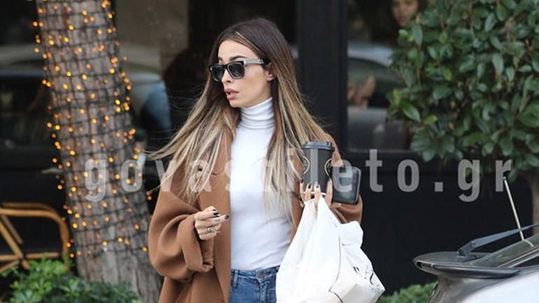 «Τσακώσαμε» την Ελένη Φουρέιρα για ψώνια στη Γλυφάδα