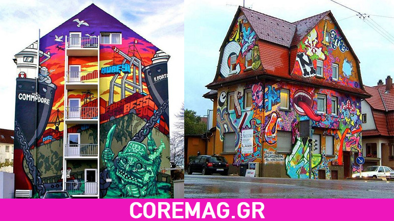 70 απίστευτα γκράφιτι