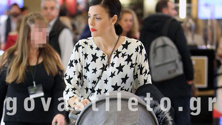 Σίσσυ Φειδά & Γιώργος Ανδρίτσος: Βόλτα στα μαγαζιά με την μπέμπα τους