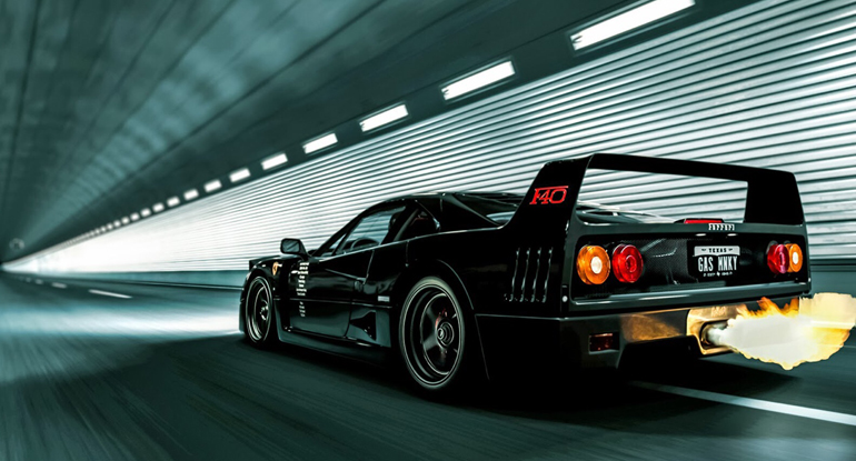 Η Ferrari F40 κατασκευάστηκε από το 1987 έως το 1992 σε 1.311 μονάδες. Ο κινητήρας των 2.936 κ. εκ. twin turbocharged με απόδοση 471 ίππους χάριζε τελική 324 χλμ./ώρα, ενώ το 0-100 ερχόταν σε 4.1 δευτερόλεπτα. Στην Ελλάδα υπάρχουν δύο F40... 