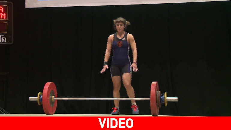 Τρία πανελλήνια ρεκόρ η Μπεντέλη στην άρση βαρών