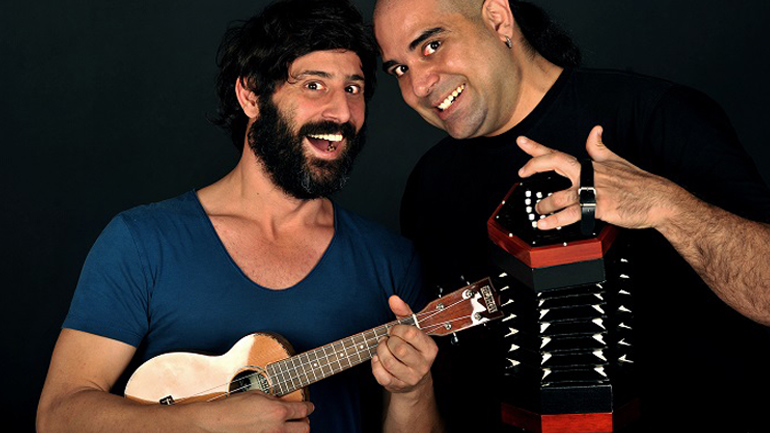 Λευτέρης Ελευθερίου – Αλκιβιάδης Κωνσταντόπουλος στο Γυάλινο Μουσικό Θέατρο