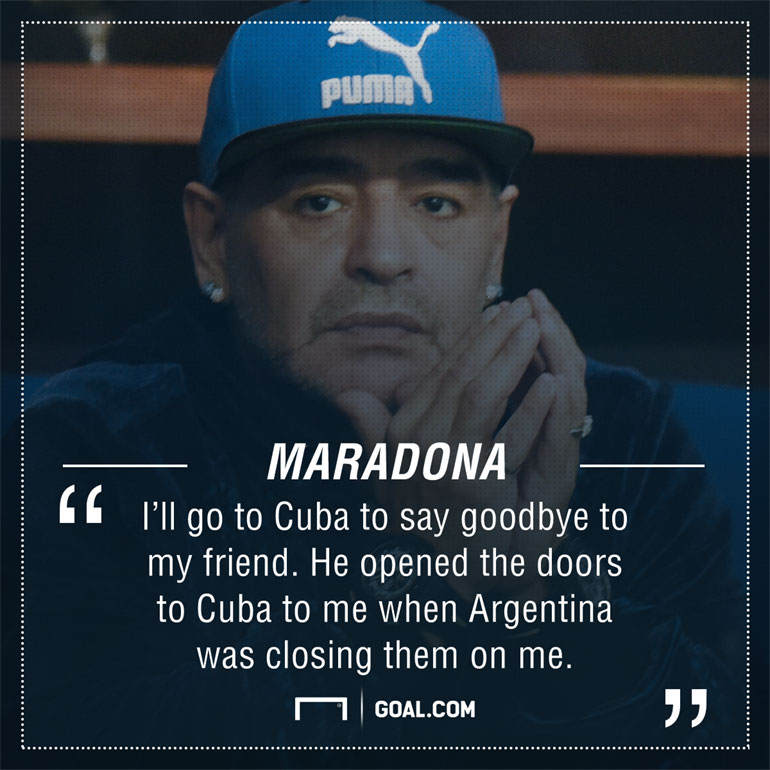 «Θα πάω στην Κούβα για να αποχαιρετήσω έναν φίλο. Μου άνοιξε τις πόρτες της Κούβας όταν η Αργεντινή μου τις έκλεισε»