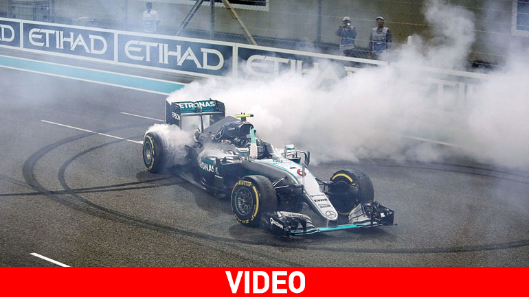Το… έκαψε ο Rosberg στο Άμπου Ντάμπι