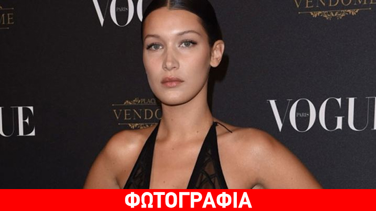 Bella Hadid: Ποζάρει μόνο με τα εσώρουχα της στο μπάνιο
