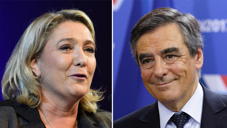 Ο Φιγιόν θα κέρδιζε τη Λεπέν σύμφωνα με διαδικτυακή δημοσκόπηση