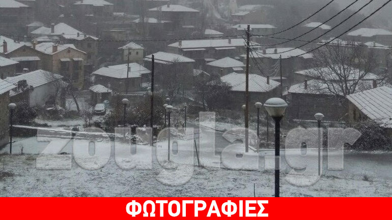 Στα λευκά ο Άγιος Αθανάσιος στο Καϊμακτσαλάν