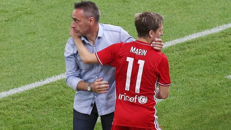 Με Μάριν στα Χανιά ο Ολυμπιακός-Εκτός αποστολής ο Τσόρι