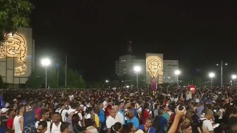 Θερμή ανταπόκριση από τους Κουβανούς στον επικήδειο λόγο του Αλ. Τσίπρα για τον Φιντέλ