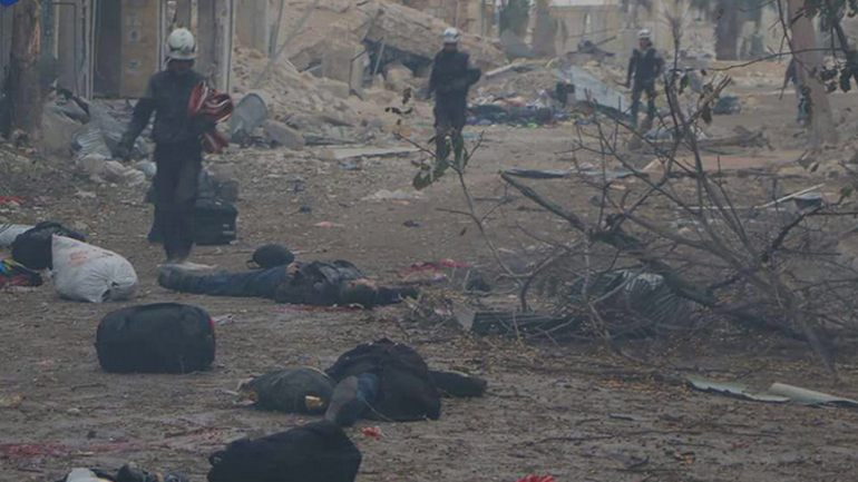 Συρία: Τουλάχιστον 45 νεκροί από τον βομβαρδισμό του Άσαντ στο Χαλέπι