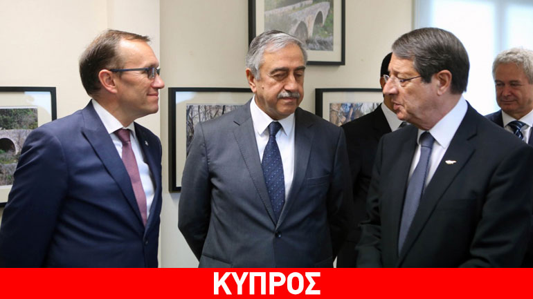 Δείπνο Αναστασιάδη-Ακιντζί παρουσία Έιντε Δείπνο Αναστασιάδη-Ακιντζί παρουσία Έιντε