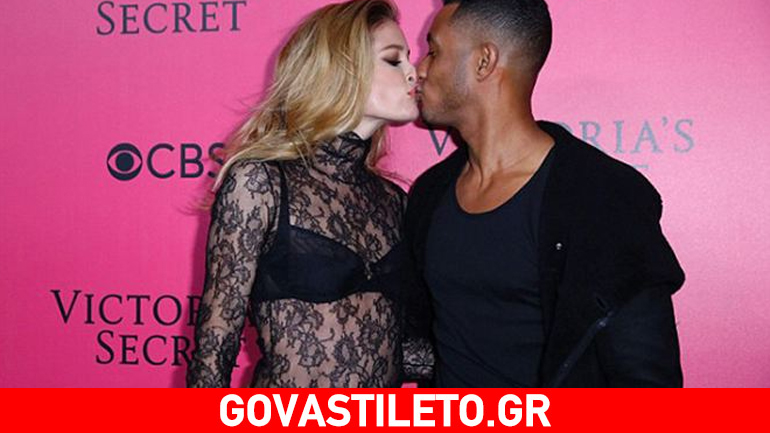 Το καυτό φιλί της Doutzen Kroes στον σύζυγό της στο πάρτι μετά το show της Victoria’s Secret!