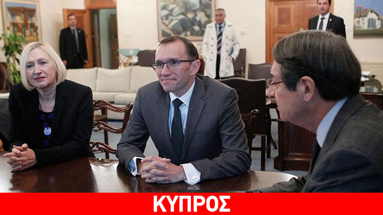 Έιντε μετά τη συνάντηση με Αναστασιάδη: Νιώθω ότι σιγά σιγά προχωράμε μπροστά Έιντε μετά τη συνάντηση με Αναστασιάδη: Νιώθω ότι σιγά σιγά προχωράμε μπροστά