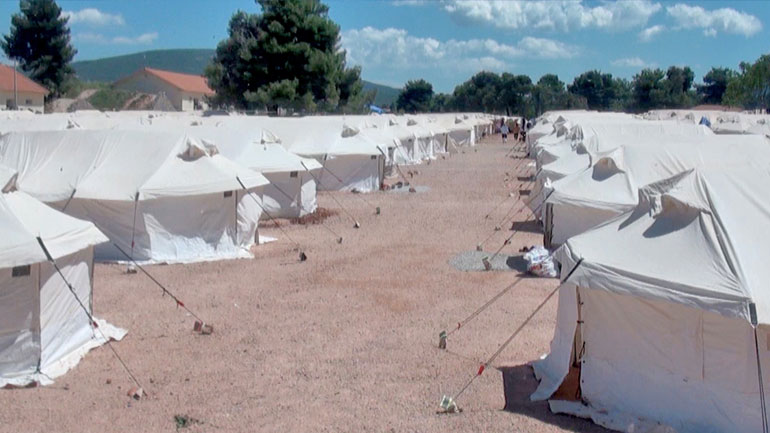 Ένταση με Ιρακινούς πρόσφυγες στην Μαλακάσα