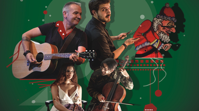 «Ο Καραγκιόζης στο Εργαστήρι του Αϊ Βασίλη» Η νέα μουσική κωμωδία σκιών του Ηλία Καρελλά στο Μέγαρο