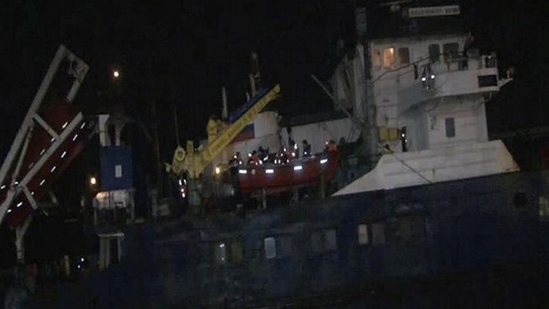 Κωνσταντινούπολη: Προσάραξη ρωσικού πλοίου