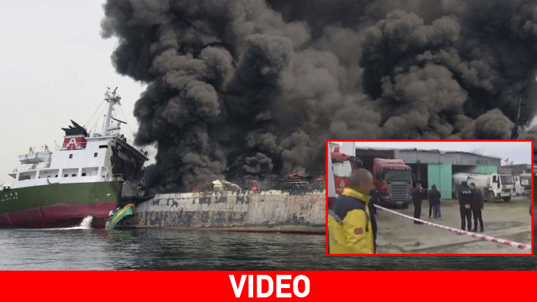 Τουρκία: Έκρηξη σε τάνκερ στη θάλασσα του Μαρμαρά