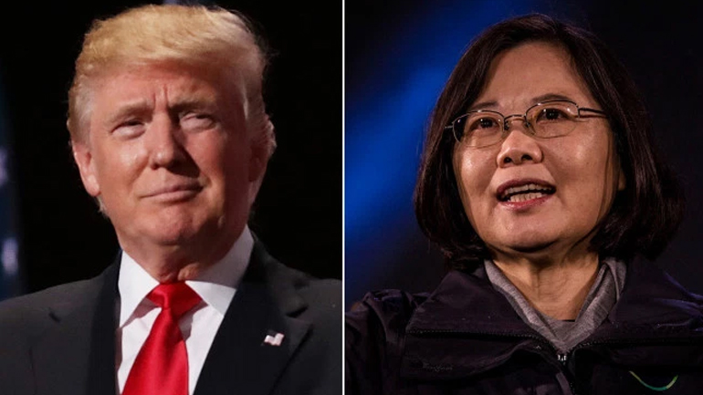 Τηλεφωνική επικοινωνία Τραμπ με την πρόεδρο της Ταϊβάν