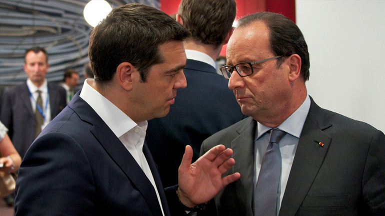 Ολοκληρώθηκε η συνάντηση Τσίπρα-Ολάντ στο Άμπου Ντάμπι