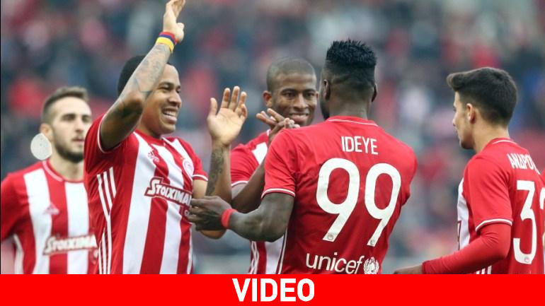 Έριξε… ντόρτια ο Ολυμπιακός, 4-0 τον Λεβαδειακό