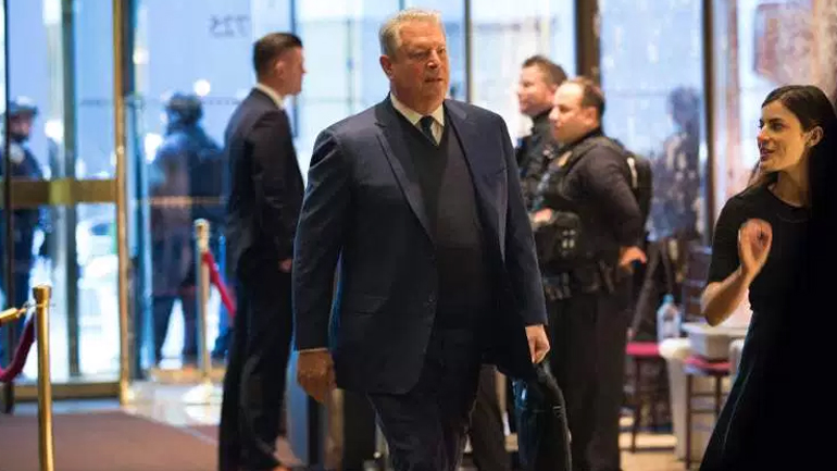 ΗΠΑ: Συνάντηση Τραμπ – Αλ Γκορ με επίκεντρο την κλιματική αλλαγή