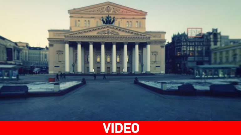 To θέατρο Μπολσόι όπως δεν το έχετε ξαναδεί…