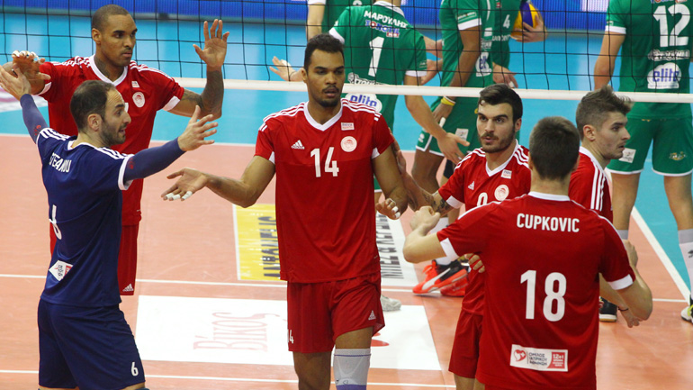 Βόλεϊ: «Ερυθρόλευκο» το ντέρμπι της Volley League