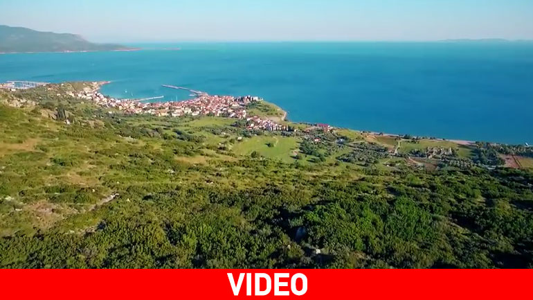 Σάμος: Εναέρια ξενάγηση στο Πυθαγόρειο