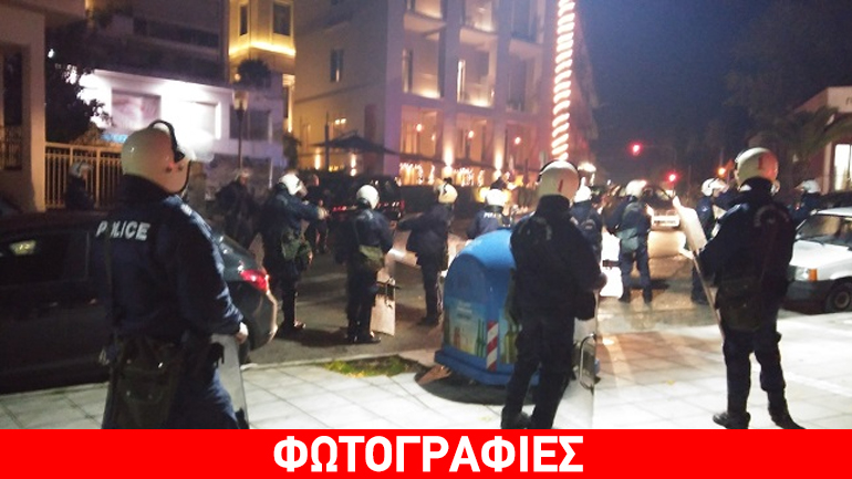 Επεισόδια μετά την πορεία στο κέντρο του Αγρινίου