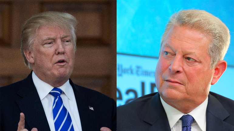 Συνάντηση Τραμπ – Αλ Γκορ