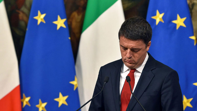 Εν αναμονή της παραίτησης Ρέντσι