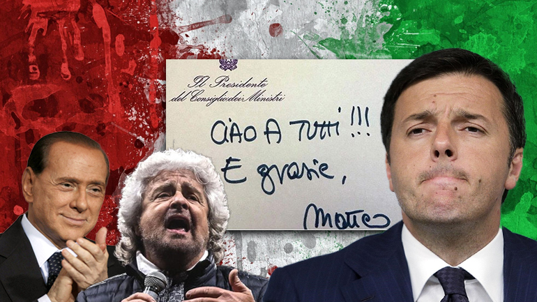 Παραιτήθηκε ο Ρέντσι Παραιτήθηκε ο Ρέντσι