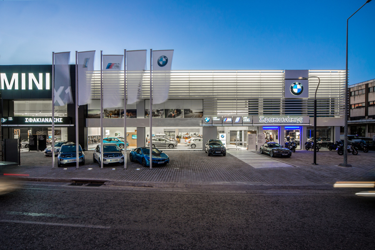 Η νέα κάθετη μονάδα BMW - ΜΙΝΙ - BMW Motorrad στη Λεωφ. Κηφισού 36 στο Περιστέρι