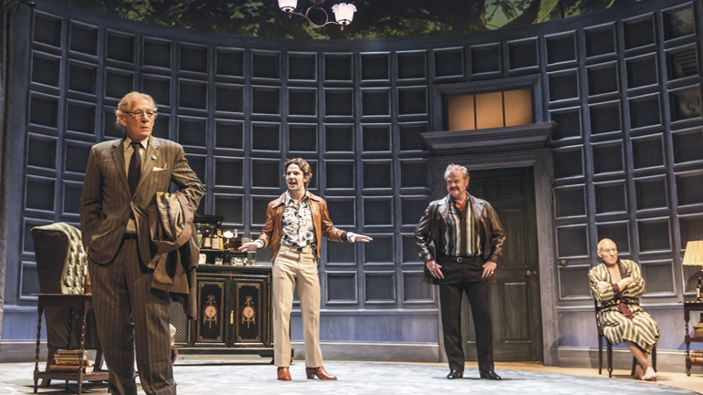 «No Man’s Land» του Χάρολντ Πίντερ σε ζωντανή μετάδοση από το Wyndham’s Theatre του Λονδίνου