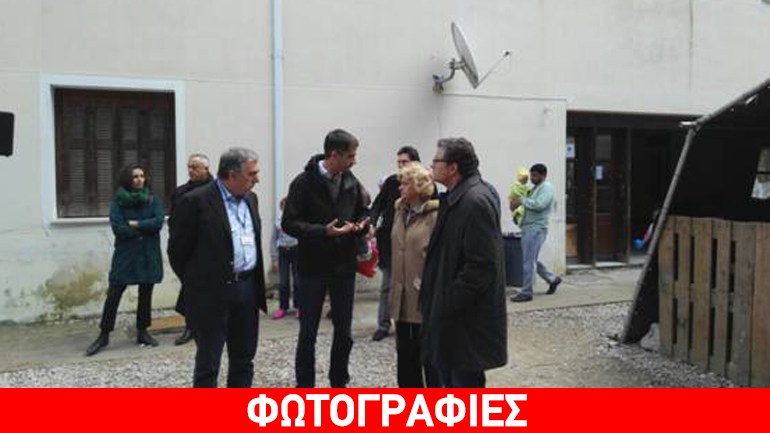 Η Ισπανίδα συνήγορος του πολίτη στο Κέντρο Φιλοξενίας Προσφύγων στις Θερμοπύλες