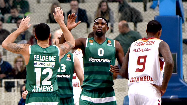 Πάρτι ο Παναθηναϊκός, 85-58 την Γαλατασαράι