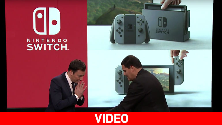 To Nintendo Switch παρουσιάστηκε ζωντανά για πρώτη φορά στο NBC