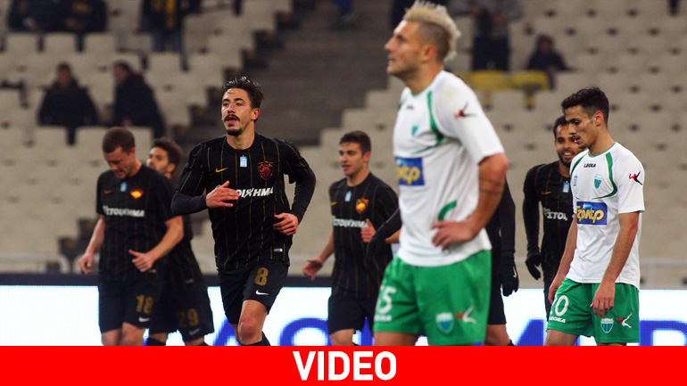 Ξέσπασε η ΑΕΚ, 4-0 τον Λεβαδειακό