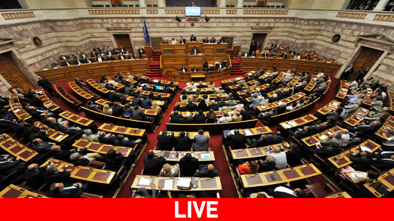 Ξεκίνησε η ψήφιση του προϋπολογισμού – δείτε ζωντανά τη συζήτηση