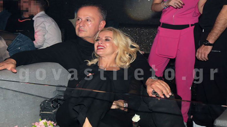 Μαρία Μπεκατώρου & Αντώνης Αλεβιζόπουλος: Βραδινή έξοδος πιο ερωτευμένοι από ποτέ