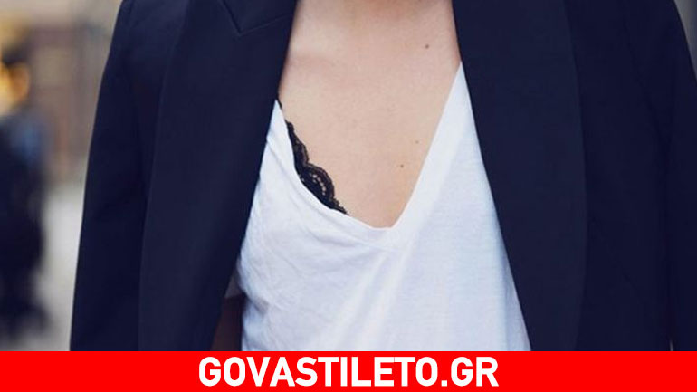 Οι 13 πιο chic τρόποι να συνδυάσεις ένα λευκό φανελάκι