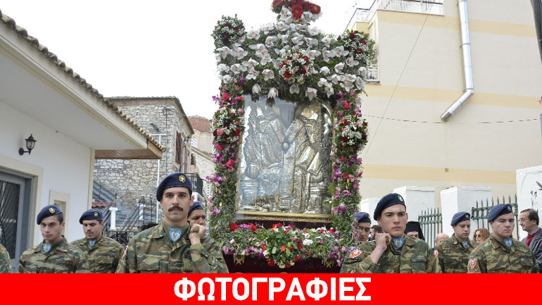 Το Μεσολόγγι τίμησε τον πολιούχο του Άγιο Σπυρίδωνα