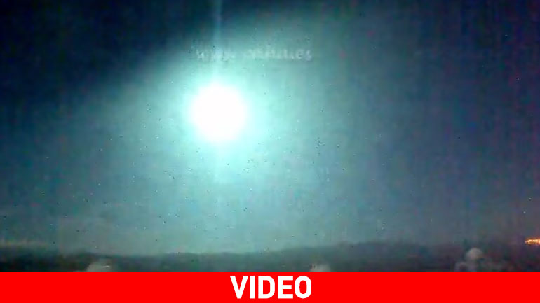 Mετεωρίτης έπεσε στην Κόστα Ντελ Σολ της Ισπανίας