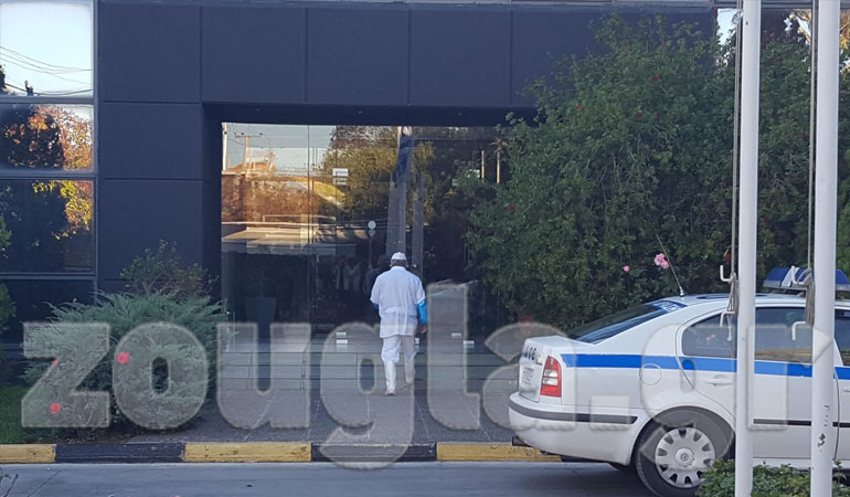 Η είσοδος της εταιρείας